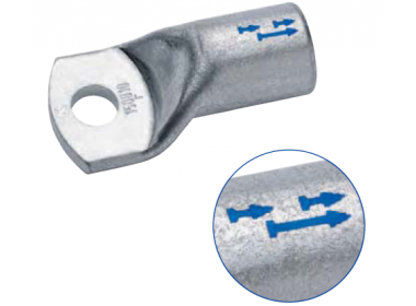 Наконечник трубчатый медный KLAUKE спец. типа ( BC-тип) - для уплотнённых многопров. жил, 25 мм2 под болт М12 (25 шт.) Наконечник трубчатый медный KLAUKE спец. типа ( BC-тип) - для уплотнённых многопров. жил, 25 мм2 под болт М12 (25 шт.)